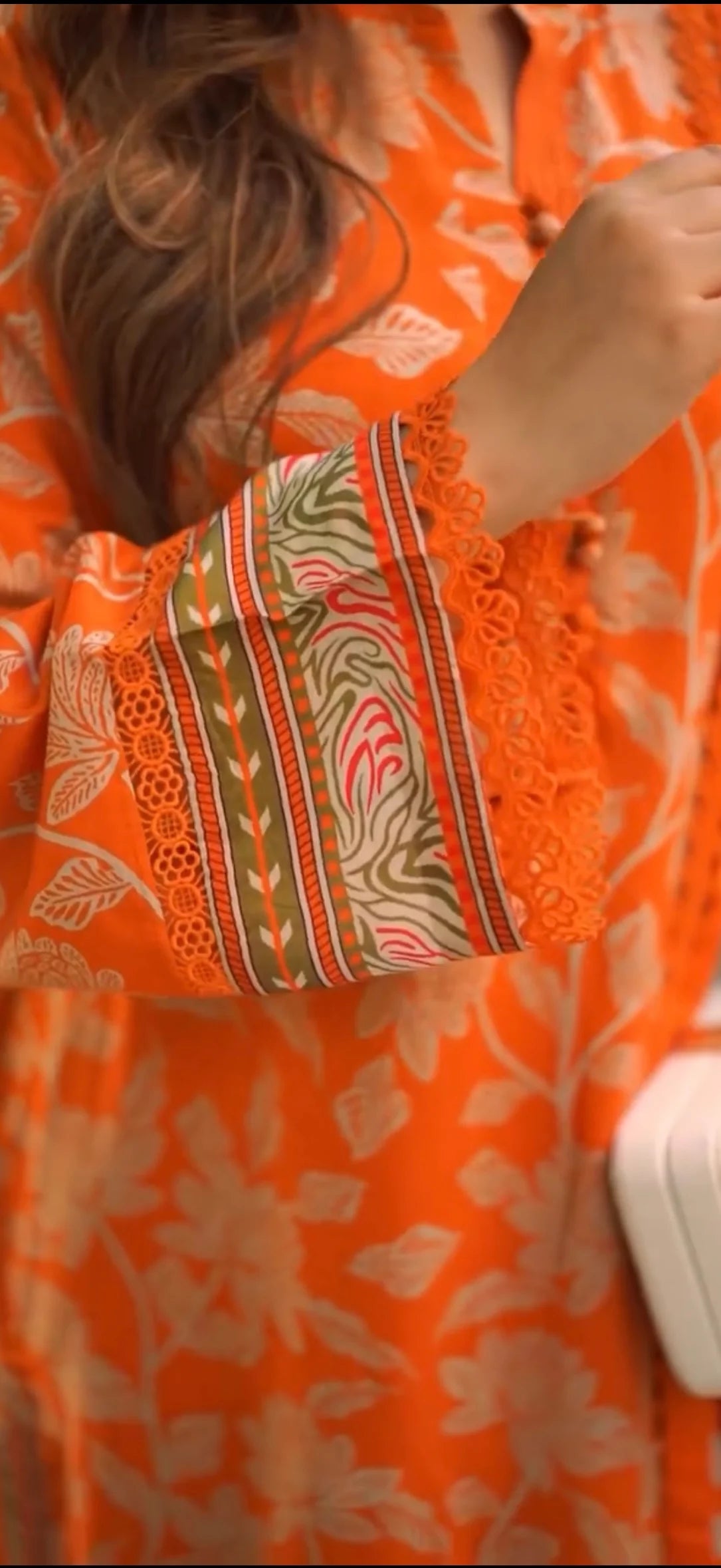 Printed stitched 3Pc Suit