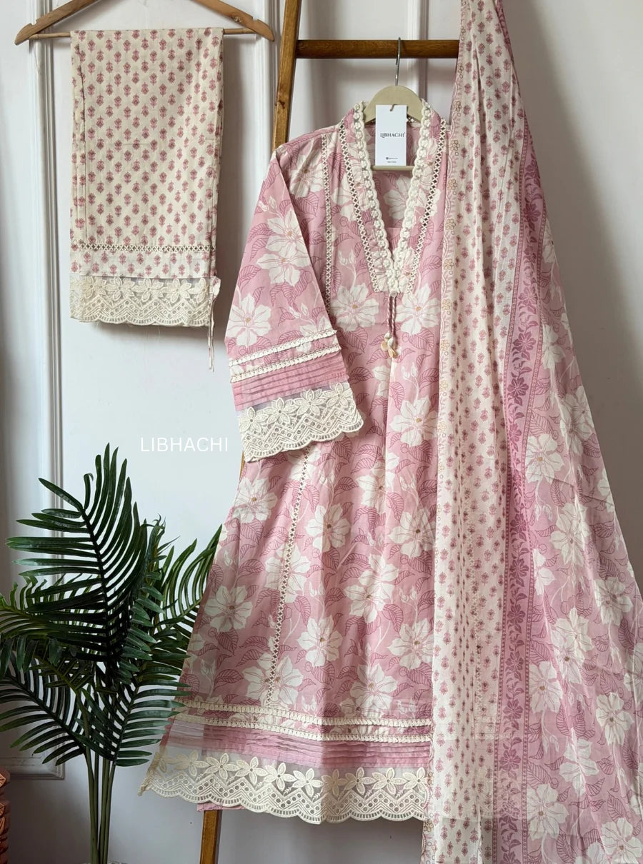 Petal Poetry Suit Set